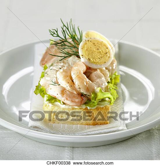 Canapés de Camarão