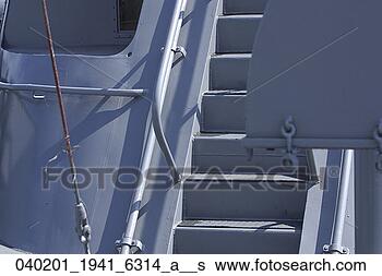 Stock Photo - stairs, vessel, 
steps, military, 
freighter, ship. 
fotosearch - search 
stock photos, 
pictures, images, 
and photo clipart
