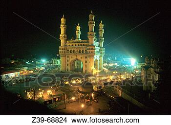 Stock Photo - charminar and 
the market hyderabad 
india. fotosearch 
- search stock 
photos, pictures, 
images, and photo 
clipart