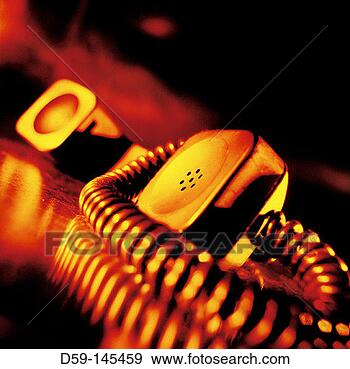 Stock Photograph - disconnected phone. 
fotosearch - search 
stock photos, 
pictures, images, 
and photo clipart