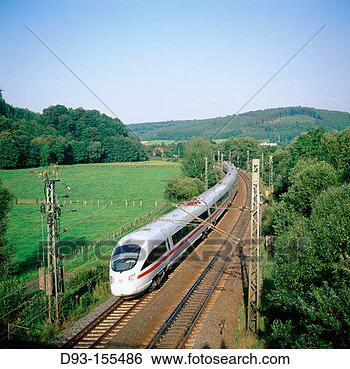 Stock Photo - ice3 high-speed 
train germany. 
fotosearch - search 
stock photos, 
pictures, images, 
and photo clipart