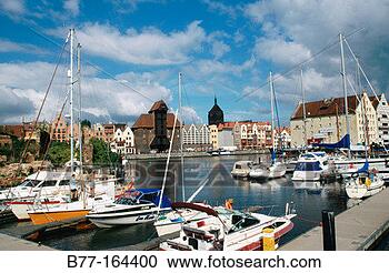 Stock Photography - motlawa waterfront 
gdansk poland. 
fotosearch - search 
stock photos, 
pictures, images, 
and photo clipart
