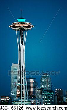 Stock Photo - space needle seattle 
washington usa. 
fotosearch - search 
stock photos, 
pictures, images, 
and photo clipart