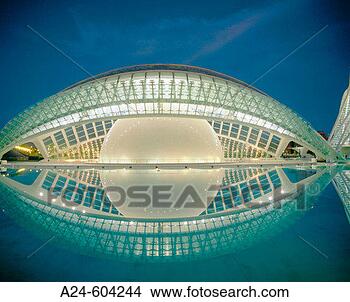 Stock Photo - hemisferic city 
of arts and sciences, 
by s calatrava 
valencia spain. 
fotosearch - search 
stock photos, 
pictures, images, 
and photo clipart