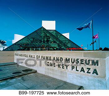 Stock Image - rock and roll 
hall of fame and 
museum cleveland 
usa. fotosearch 
- search stock 
photos, pictures, 
images, and photo 
clipart