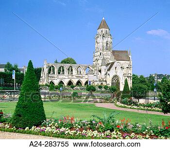 Stock Image - ruins of old saint 
etienne caen normandie 
france. fotosearch 
- search stock 
photos, pictures, 
images, and photo 
clipart