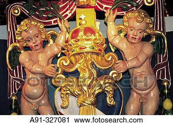 Stock Photography - vasa ship museum 
detail of the 
ship´s coat of 
arms stockholm 
sweden. fotosearch 
- search stock 
photos, pictures, 
images, and photo 
clipart