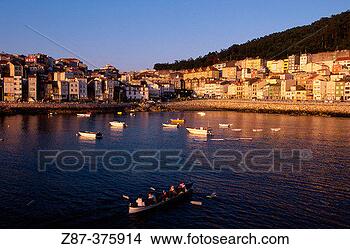Stock Photo - fishing port a 
guarda, rías baixas, 
pontevedra province 
spain. fotosearch 
- search stock 
photos, pictures, 
images, and photo 
clipart