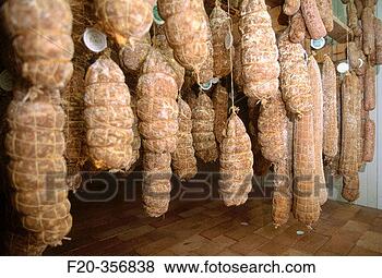 Stock Photo - simone turus sausages 
mossa collio region, 
 friuli-venezia 
giulia. fotosearch 
- search stock 
photos, pictures, 
images, and photo 
clipart
