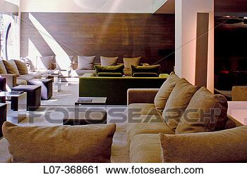 Stock Photography - lobby of the hotel 
omm barcelona 
spain. fotosearch 
- search stock 
photos, pictures, 
images, and photo 
clipart
