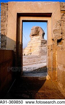 Stock Photography - the sphinx in 
the pyramids area 
gizeh (cairo suburbs) 
egypt. fotosearch 
- search stock 
photos, pictures, 
images, and photo 
clipart