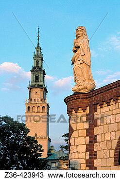Stock Photo - monastery of jasna 
gora in czestochowa, 
 poland  jasna 
gora is the. fotosearch 
- search stock 
photos, pictures, 
images, and photo 
clipart
