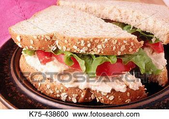 Stock Photography - tuna salad on 
whole grain bread. 
fotosearch - search 
stock photos, 
pictures, images, 
and photo clipart