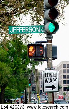 Stock Photo - traffic light 
with a count down 
for pedestrians 
crossing the street. 
fotosearch - search 
stock photos, 
pictures, images, 
and photo clipart