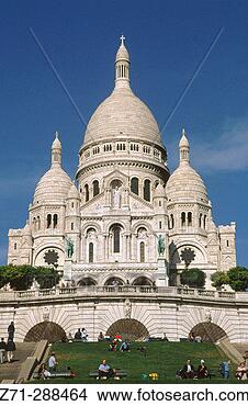 Stock Photo - basilique du sacre 
coeur paris france. 
fotosearch - search 
stock photos, 
pictures, images, 
and photo clipart
