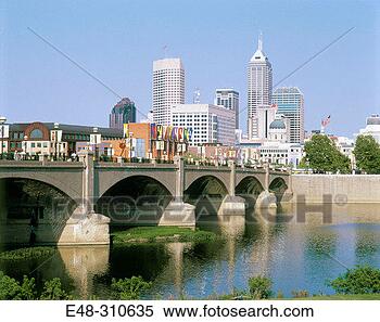 Stock Image - downtown skyline 
and white river 
state park indianapolis 
indiana, usa. 
fotosearch - search 
stock photos, 
pictures, images, 
and photo clipart