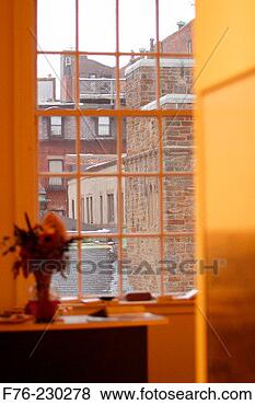 Stock Photo - city buildings 
as viewed through 
window boston 
usa. fotosearch 
- search stock 
photos, pictures, 
images, and photo 
clipart