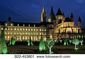 Stock Photography - the abbaye aux 
hommes (men´s 
abbey) caen calvados 
france. fotosearch 
- search stock 
photos, pictures, 
images, and photo 
clipart