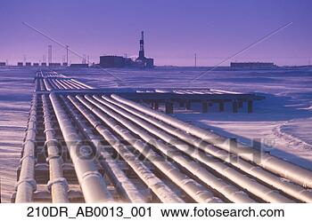 Stock Photography - drill rigs and 
pipes north slope 
arctic alaska 
pr. fotosearch 
- search stock 
photos, pictures, 
images, and photo 
clipart