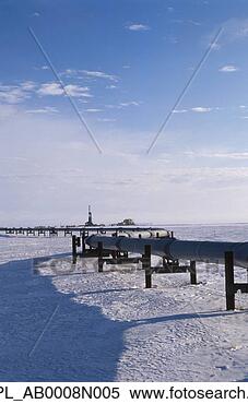 Stock Image - pipeline north 
slope oil field 
winter arctic 
ak. fotosearch 
- search stock 
photos, pictures, 
images, and photo 
clipart