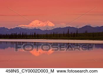 Hazır Fotoğraf - mt,   mckinley, 
  yansıtıyor, 
  gölcük,   boyunca, 
  parklar. fotosearch 
- foto, resim, 
görüntü ve foto 
klipart ara
