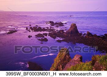 Banco de Imagem - amanhecer,   monashka, 
  baía,   ft, 
  abercrombie, 
  estado. fotosearch 
- busca de fotos, 
imagens e clipart