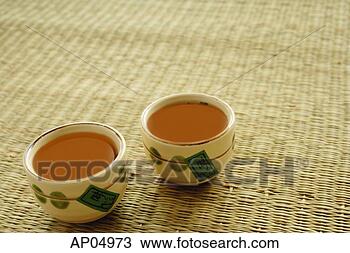 Stock Photo - still life with 
two cups of chinese 
tea. fotosearch 
- search stock 
photos, pictures, 
images, and photo 
clipart