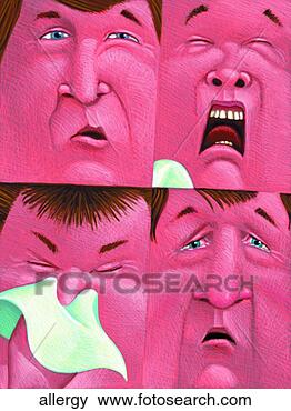 Stock Illustration - allergy. fotosearch 
- search clipart, 
illustration, 
drawings and vector 
eps graphics images