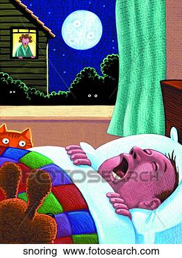 Clip Art - snoring. fotosearch 
- search clipart, 
illustration, 
drawings and vector 
eps graphics images