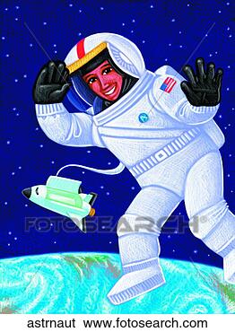 Stock Illustration - astronaut. fotosearch 
- search clipart, 
illustration, 
drawings and vector 
eps graphics images