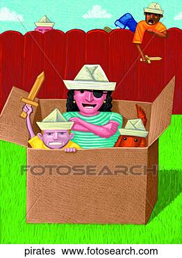 Stock Illustration - pirates. fotosearch 
- search clipart, 
illustration, 
drawings and vector 
eps graphics images