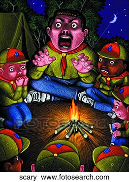 Stock Illustration - scary. fotosearch 
- search clipart, 
illustration, 
drawings and vector 
eps graphics images
