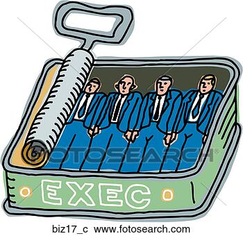 Stock Illustration - canned executives. 
fotosearch - search 
clipart, illustration, 
drawings and vector 
eps graphics images