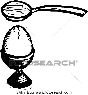Clipart - 3-minute egg. 
fotosearch - search 
clipart, illustration, 
drawings and vector 
eps graphics images