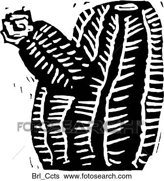 Clip Art - barrel cactus. 
fotosearch - search 
clipart, illustration, 
drawings and vector 
eps graphics images