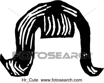 Clipart - cute hair. fotosearch 
- search clipart, 
illustration, 
drawings and vector 
eps graphics images