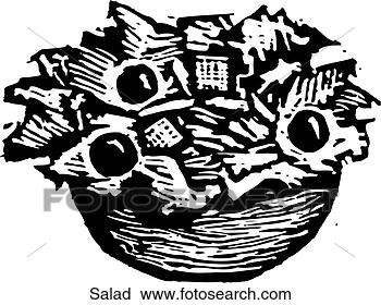 Clipart - green salad. fotosearch 
- search clipart, 
illustration, 
drawings and vector 
eps graphics images