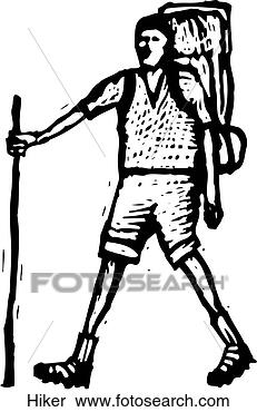 Clipart - hiker. fotosearch 
- search clipart, 
illustration, 
drawings and vector 
eps graphics images