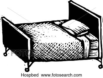 Clipart - hospital bed. 
fotosearch - search 
clipart, illustration, 
drawings and vector 
eps graphics images