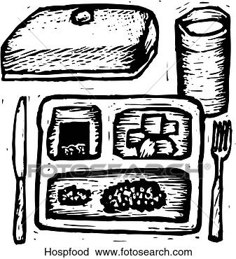 Clipart - hospital food. 
fotosearch - search 
clipart, illustration, 
drawings and vector 
eps graphics images