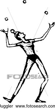 Clipart - juggler. fotosearch 
- search clipart, 
illustration, 
drawings and vector 
eps graphics images