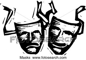 Clip Art - masks. fotosearch 
- search clipart, 
illustration, 
drawings and vector 
eps graphics images