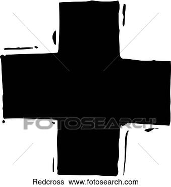Clip Art - red cross. fotosearch 
- search clipart, 
illustration, 
drawings and vector 
eps graphics images