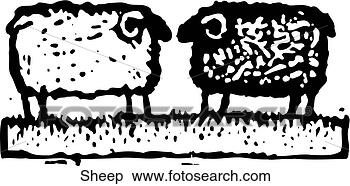 sheep art demeanor