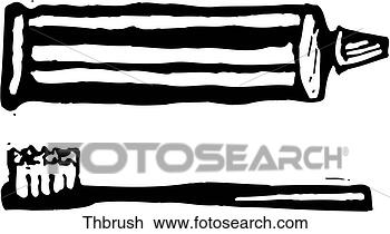 Clipart - toothbrush/paste. 
fotosearch - search 
clipart, illustration, 
drawings and vector 
eps graphics images