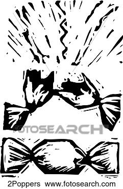 Clip Art - 2 poppers. fotosearch 
- search clipart, 
illustration, 
drawings and vector 
eps graphics images