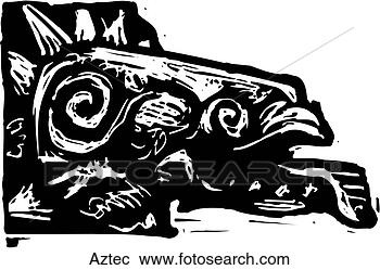 Clipart - aztec carving. 
fotosearch - search 
clipart, illustration, 
drawings and vector 
eps graphics images