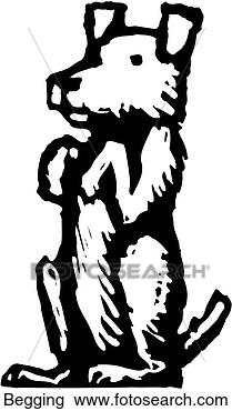 Clipart - begging. fotosearch 
- search clipart, 
illustration, 
drawings and vector 
eps graphics images