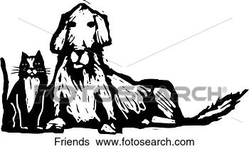 Clip Art - friends. fotosearch 
- search clipart, 
illustration, 
drawings and vector 
eps graphics images