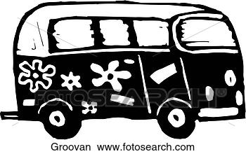 Clipart - groovy van. fotosearch 
- search clipart, 
illustration, 
drawings and vector 
eps graphics images